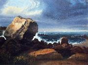 Thomas Doughty Scituate Beach, Massachusetts Sweden oil painting artist